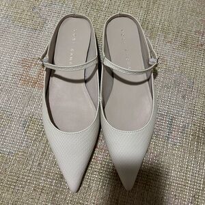 Women’s Cream Mules